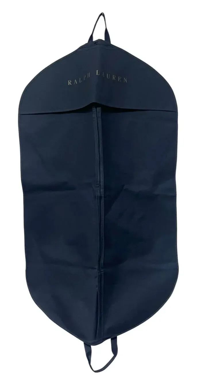 Ralph Lauren Dark Blue Garment Bag Hanging Travel Suit Cover 24